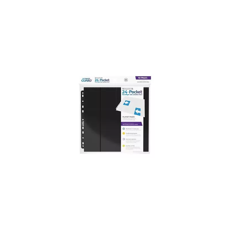 ULTIMATE GUARD 24-POCKET NOIRPORTFOLIO ET CLASSEURS Classeurs & feu... ULTIMATE GUARD 24-POCKET NOIRPORTFOLIO ET CLASSEURS Classeurs & feu...