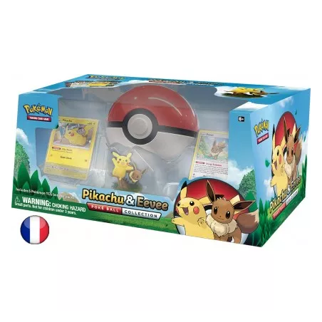 Coffret Poké Ball Pikachu/Evoli