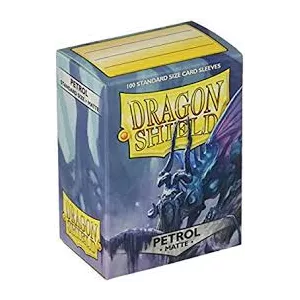 DRAGON SHIELD SLEEVES - MATTE PETROL (100)PROTEGES CARTES