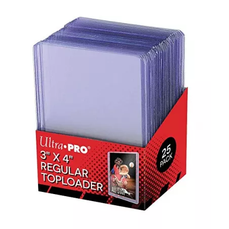 ULTRA PRO 3"X4" REGULAR TOPLOADER PROTEGES CARTES