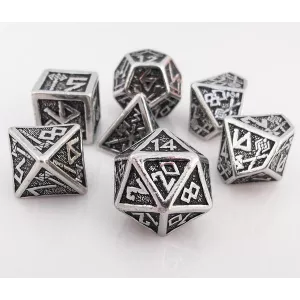 SET DE DES METAL DWARVENSET DE DES SET DE 7 DES EN METAL