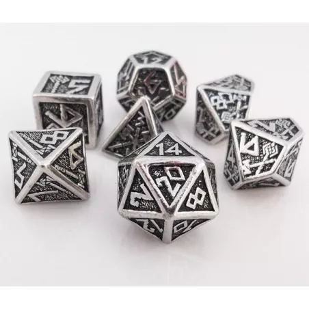 SET DE DES METAL DWARVENSET DE DES SET DE 7 DES EN METAL