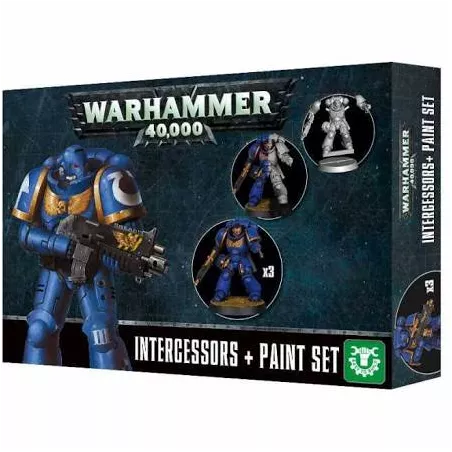 WARHAMMER 40000 : INTERCESSORS + PAINT SET