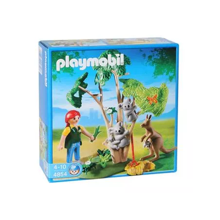 PLAYMOBIL - 4854 ARBRE à KOALAS ET KANGOUROUS PLAYMOBIL