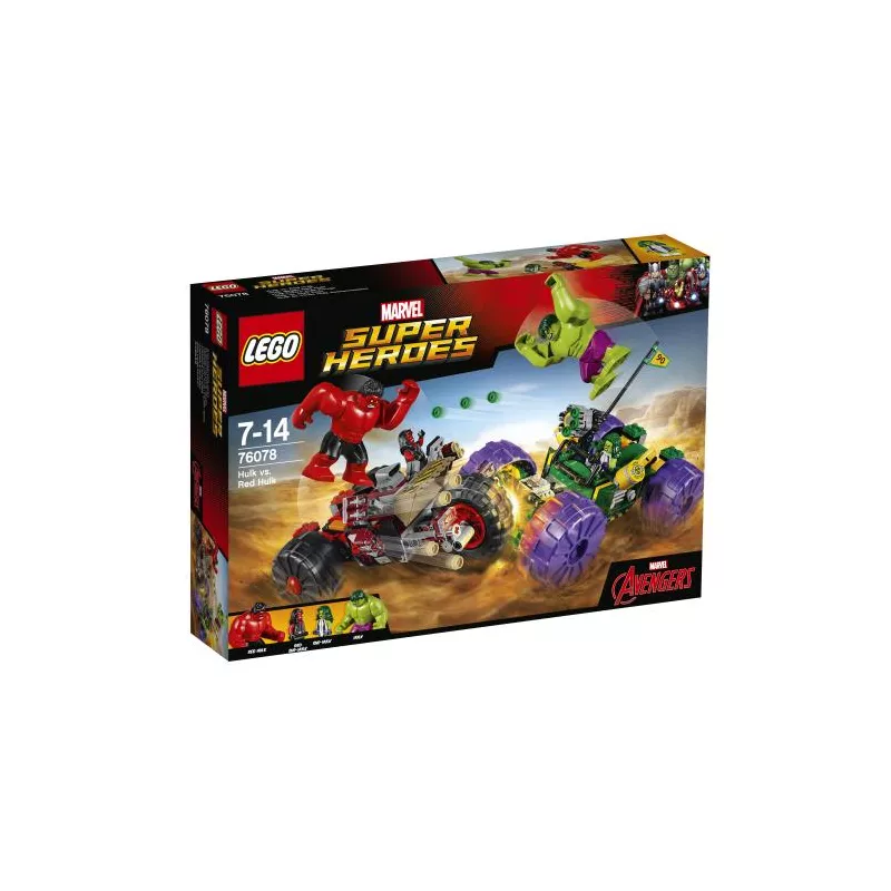 LEGO MARVEL 76078 HULK CONTRE HULK ROUGE LEGO MARVEL 76078 HULK CONTRE HULK ROUGE