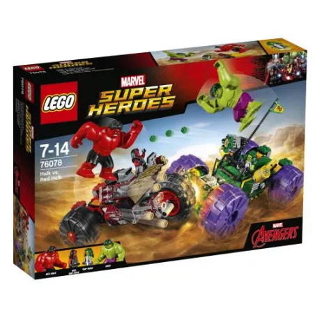 LEGO MARVEL 76078 HULK CONTRE HULK ROUGE