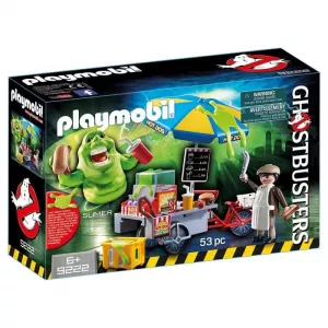 PLAYMOBIL 9222 - GHOSTBUSTERS EDITION LIMITÉE - BOUFFE-TOUT - STAND DE HOT-DO