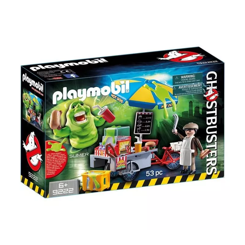 PLAYMOBIL 9222 - GHOSTBUSTERS EDITION LIMITÉE - BOUFFE-TOUT - STAND DE HOT-DO PLAYMOBIL 9222 - GHOSTBUSTERS EDITION LIMITÉE - BOUFFE-TOUT - STAND DE HOT-DO