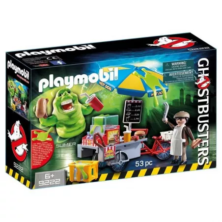 PLAYMOBIL 9222 - GHOSTBUSTERS EDITION LIMITÉE - BOUFFE-TOUT - STAND DE HOT-DO