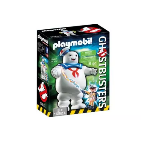 PLAYMOBIL GHOSTBUSTERS 9221 FANTÔME STAY PUFT ET STANTZ PLAYMOBIL