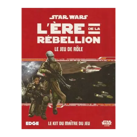 STAR WARS L'ERE DE LA REBELLION KIT DU MJSTAR WARS Contient un livr...