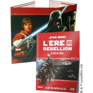 STAR WARS L'ERE DE LA REBELLION KIT DU MJSTAR WARS Contient un livr...