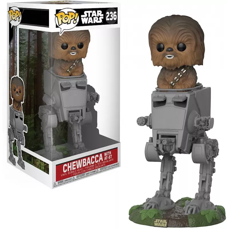 POP DELUXE CHEWBACCA AT-ST 10 CM POP DELUXE CHEWBACCA AT-ST 10 CM