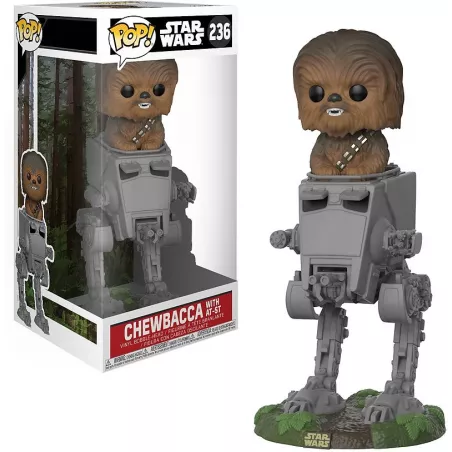 POP DELUXE CHEWBACCA AT-ST 10 CM