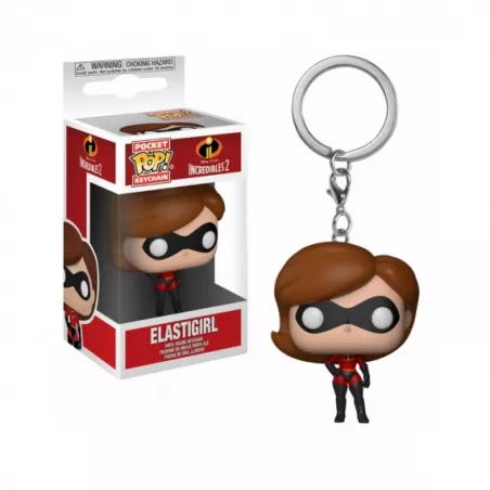 INDESTRUCTIBLE 2 porte-clés Pocket POP! ELASTIGIRL