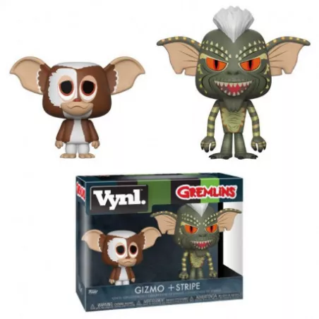 PACK VINYL GREMLINS GIZMO & STRIPE