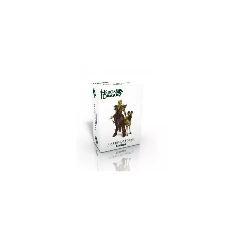 HÉROS & DRAGONS CARTES DE SORTS DRUIDEHÉROS & DRAGONS HÉROS & DRAGONS CARTES DE SORTS DRUIDEHÉROS & DRAGONS