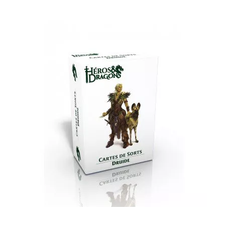 HÉROS & DRAGONS CARTES DE SORTS DRUIDEHÉROS & DRAGONS