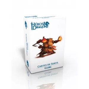 HÉROS & DRAGONS CARTES DE SORT CLERCHÉROS & DRAGONS
