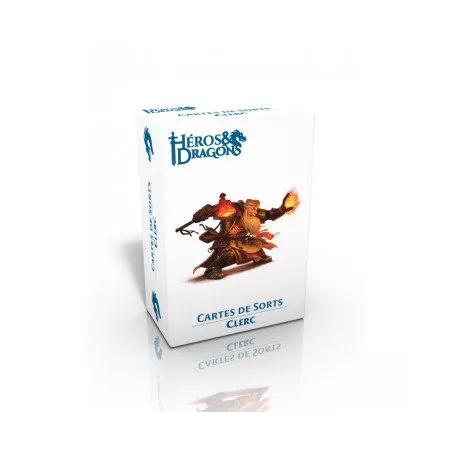 HÉROS & DRAGONS CARTES DE SORT CLERCHÉROS & DRAGONS