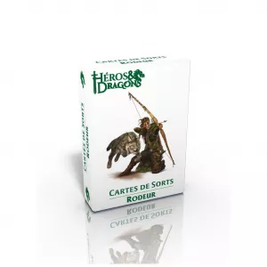 HÉROS & DRAGONS CARTES DE SORT  RÔDEUR