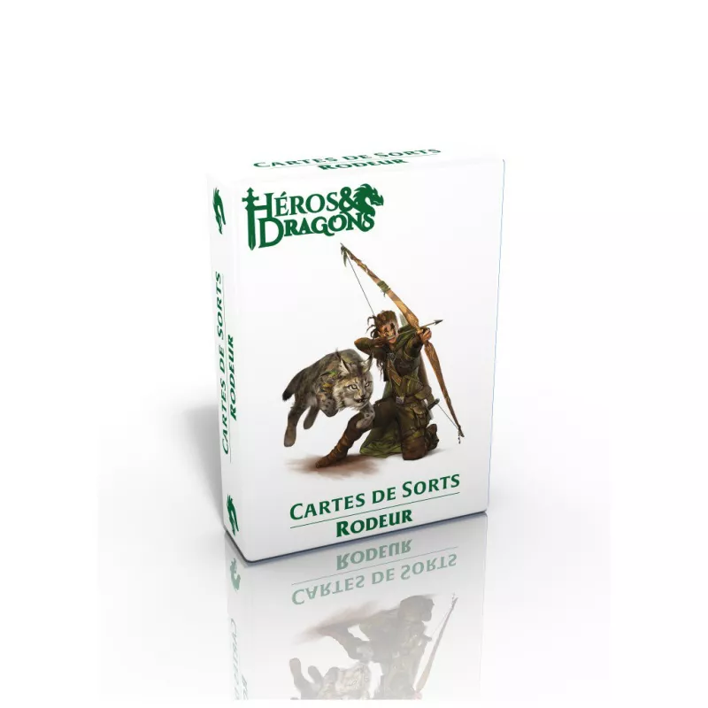HÉROS & DRAGONS CARTES DE SORT RÔDEUR HÉROS & DRAGONS CARTES DE SORT RÔDEUR