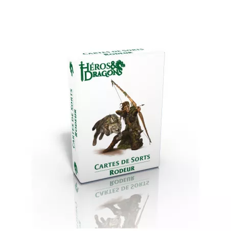 HÉROS & DRAGONS CARTES DE SORT  RÔDEUR
