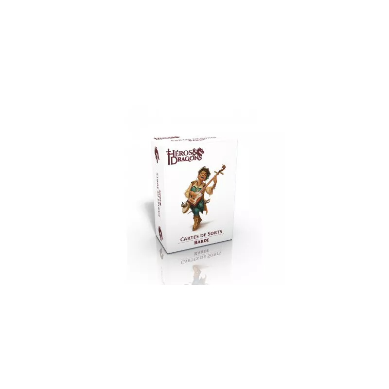 HÉROS & DRAGONS CARTES DE SORT BARDEHÉROS & DRAGONS