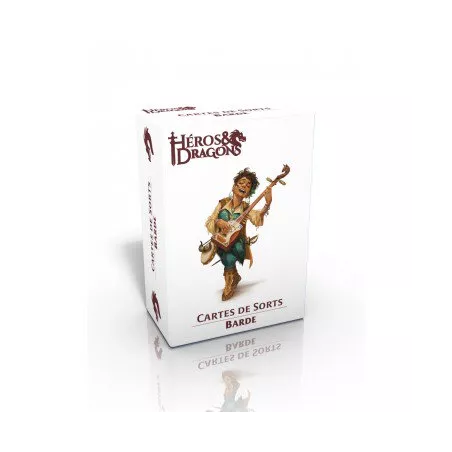 HÉROS & DRAGONS CARTES DE SORT BARDEHÉROS & DRAGONS