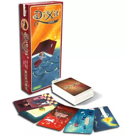 DIXIT 2 - QUESTEN FAMILLE Une extension recharge de 84 cartes pour ...