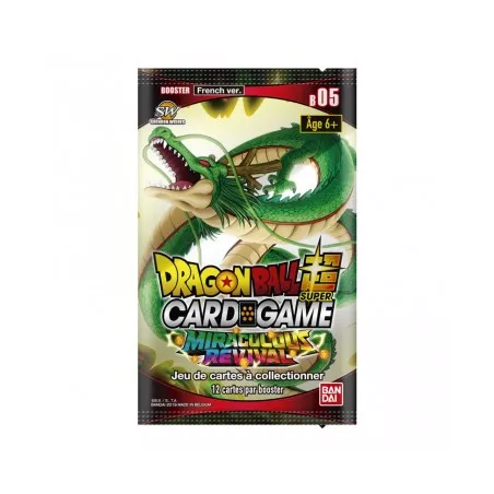 DRAGON BALL SUPER JCC - BOOSTER SERIE 5 (MIRACULOUS REVIVAL)