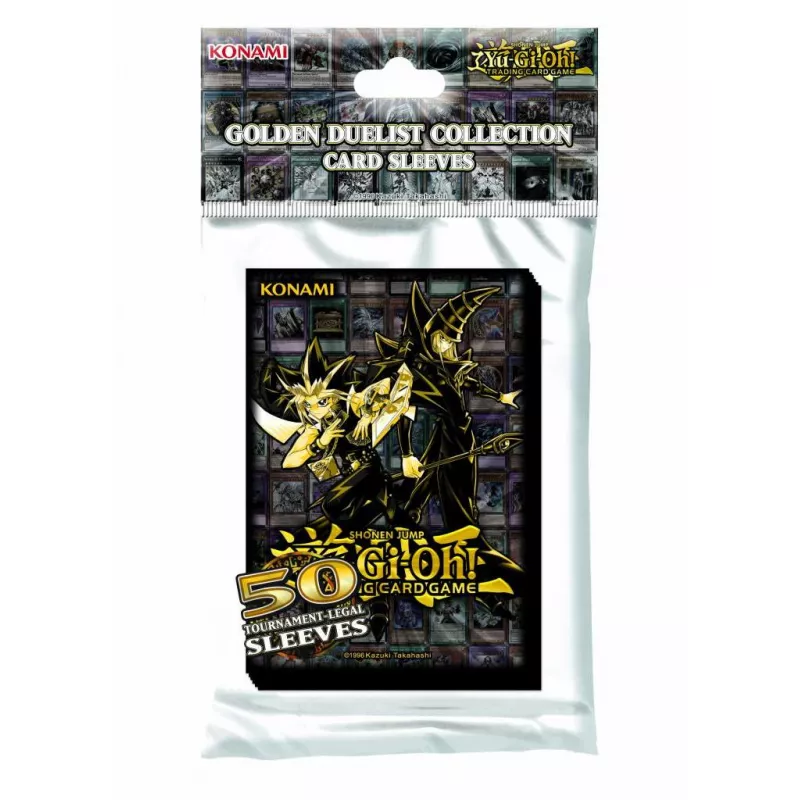 SLEEVE OFFICIEL KONAMI GOLDEN DUELIST COLLECTION SLEEVE OFFICIEL KONAMI GOLDEN DUELIST COLLECTION