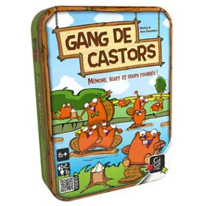 GANG DE CASTORSJEUX D'AMBIANCE Mémoire, bluff et coups fourrés sont...