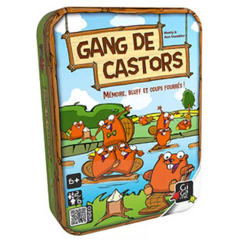 GANG DE CASTORSJEUX D'AMBIANCE Mémoire, bluff et coups fourrés sont... GANG DE CASTORSJEUX D'AMBIANCE Mémoire, bluff et coups fourrés sont...