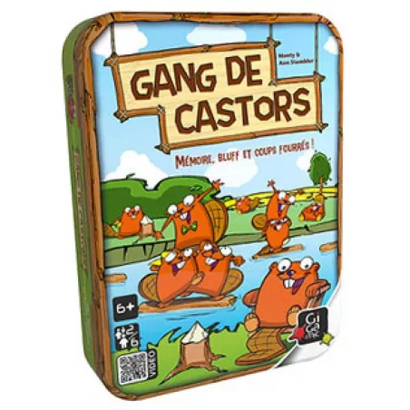 GANG DE CASTORSJEUX D'AMBIANCE Mémoire, bluff et coups fourrés sont...