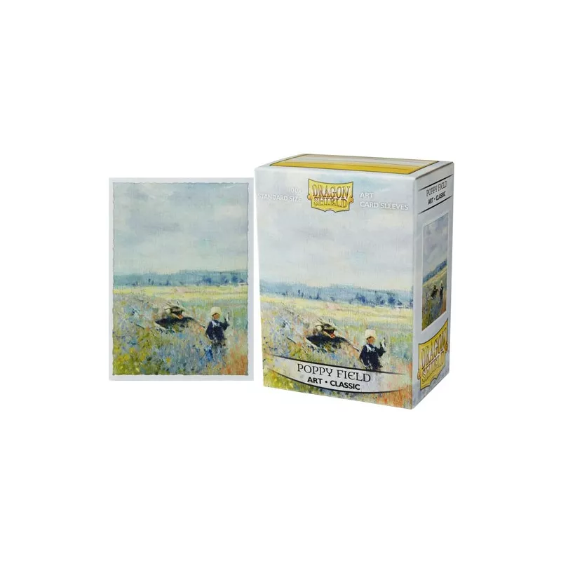 DRAGON SHIELD ART SLEEVES "POPPY FIELD"PROTEGES CARTES DRAGON SHIELD ART SLEEVES "POPPY FIELD"PROTEGES CARTES