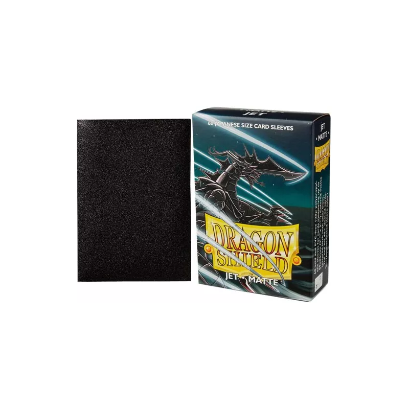 DRAGON SHIELD JAPANESE MATTE - JET (60)PROTEGES CARTES DRAGON SHIELD JAPANESE MATTE - JET (60)PROTEGES CARTES