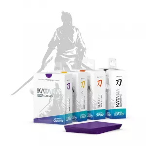 100 SLEEVES KATANA STANDARD NOIR UG