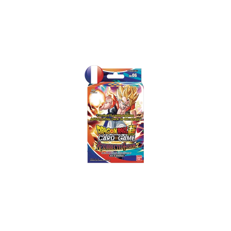 DRAGON BALL SUPER JCC - STARTER 6JEUX DE CARTES A COLLECTIONNER DRAGON BALL SUPER JCC - STARTER 6JEUX DE CARTES A COLLECTIONNER