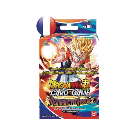 DRAGON BALL SUPER JCC - STARTER 6JEUX DE CARTES A COLLECTIONNER