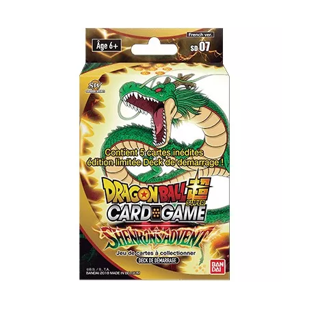 DRAGON BALL SUPER JCC - STARTER 7JEUX DE CARTES A COLLECTIONNER
