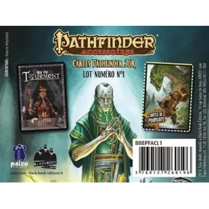 CARTES TAROT DIVINATOIRE TOURMENT ET POURSUITEPATHFINDER