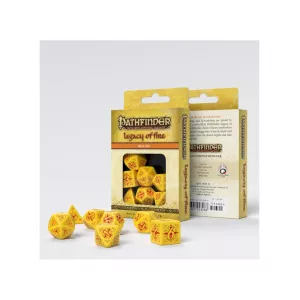 PATHFINDER DICE SET - LEGACY OF FIREDES & BOURSES set de dés pathfi...