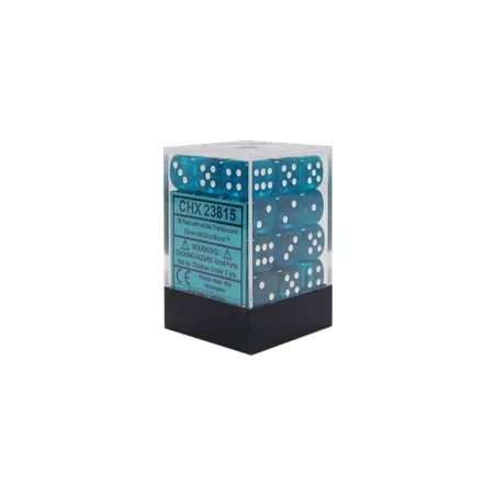 SET 36D6 TRANSLUCENT T/WDES & BOURSES Set de 36 dès Translucent Cou...