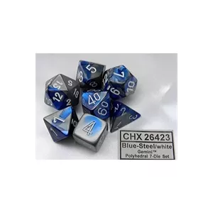 SET COMPLET BICOLORE BLEU-ACIER/BLANCDES & BOURSES Permet d'avoir t...