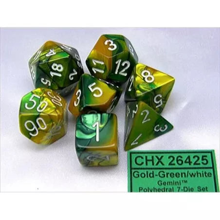 SET COMPLET BICOLORE OR-VERT/BLANCDES & BOURSES Permet d'avoir tout...