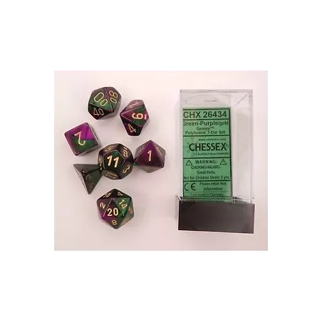 SET COMPLET BICOLORE VERT-VIOLET/ORDES & BOURSES Permet d'avoir tou...