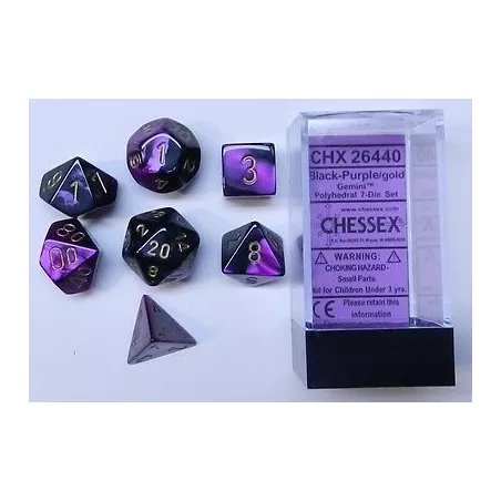 SET COMPLET BICOLORE NOIR-VIOLET/ORDES & BOURSES Permet d'avoir tou...
