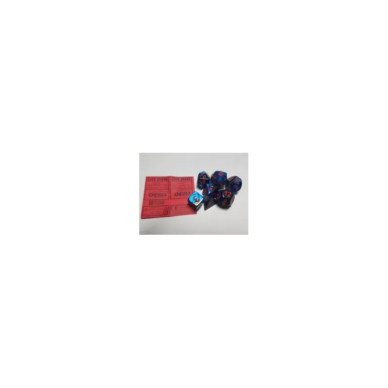SET COMPLET BICOLORE NOIR ETOILÉ/ROUGE