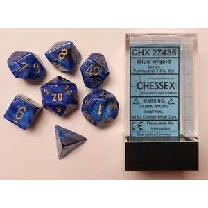 SET COMPLET VORTEX BLEU/OR
